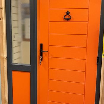 Orange front door hampshire